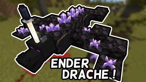 Minecraft Tutorial Enderdrache Besiegen ⚔️ Enderdragon Tutorial Youtube