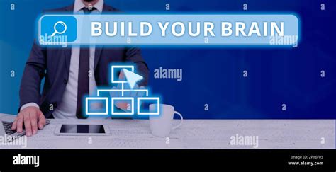 Conceptual Display Build Your Brain Business Overview Mental