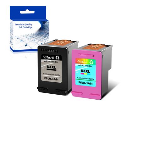 63xl Black Colour Ink Cartridge Compatible With Hp Officejet 4650 4652