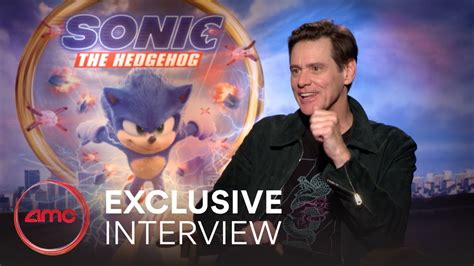 SONIC THE HEDGEHOG Exclusive Interview Jim Carrey Ben Schwartz