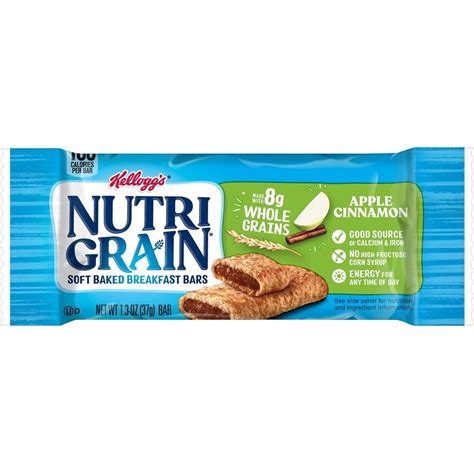 Kelloggs® Nutri Grain® Bar Apple Cinnamon Snacks Kellanova