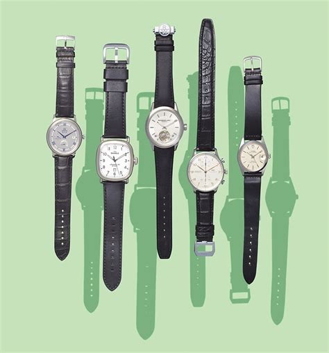 Time Honored: Five Classic Watches with Leather Straps