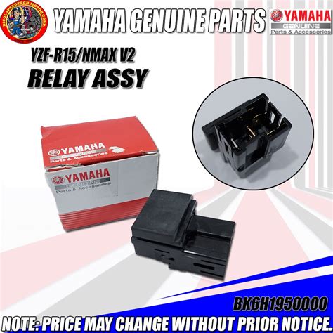 YZF R15 NMAX V2 RELAY ASSY YGP Genuine BK6 H1950 00 Shopee