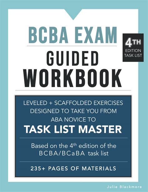 Bcba Exam Study Guide Workbook Review Interactive Learning