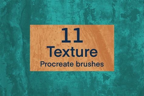 Procreate Texture Brushes Set Graphic By Vectorheroes Creative Fabrica