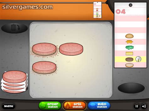 Papas Burgeria Play Online On Silvergames 🕹️