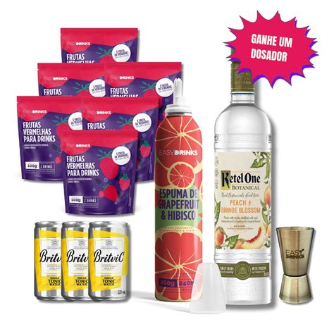 Kit Spritz Frutas Vermelhas Easy Drinks Loja Online