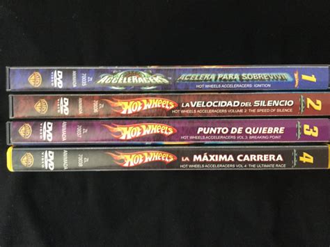 Hot Wheels Acceleracers Dvd Serie Completa Vol Nueva