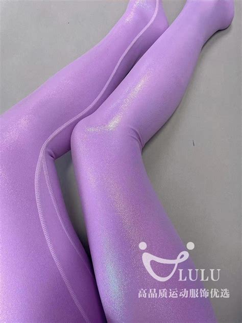 Uncancelable Spring Glossy Female High Waist Sexy Leggings Seamless Shiny Trousers Pants Party