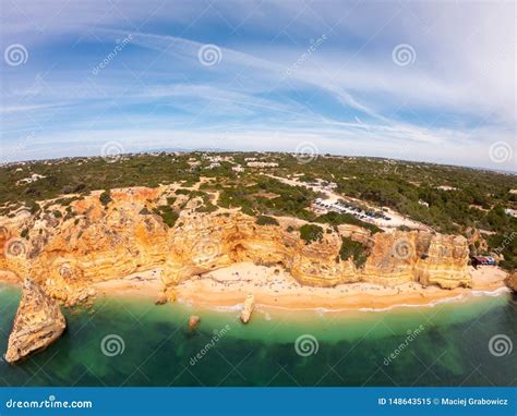 Praia De Marinha Most Beautiful Beach In Lagoa Algarve Portugal