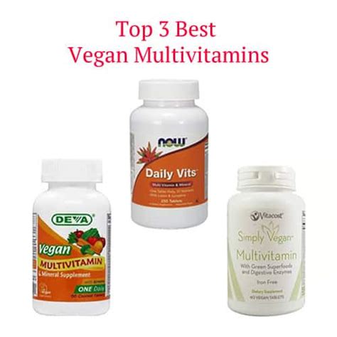 Top Best Vegan Multivitamins