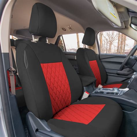 Fh Group Neoprene Custom Fit Front Set Seat Covers For Ford