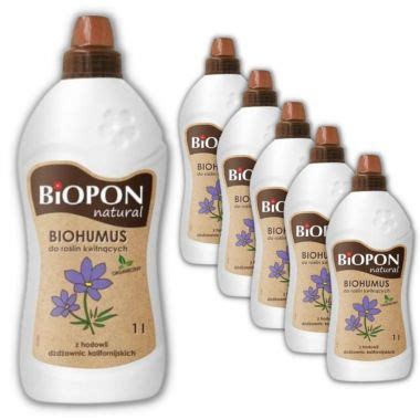 Naw Z Do Ro Lin Kwitn Cych Biopon Natural Biohumus L X Sztuk