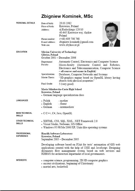 Cv Templates English 11 TEMPLATES EXAMPLE TEMPLATES EXAMPLE