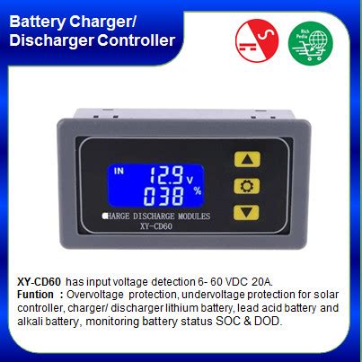 Jual Solar Charger Controller Auto Cut Off Aki Baterai Xy Cd Kota