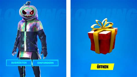 Gratis Skin Set für alle Info weitere Gratis Items in Fortnite YouTube