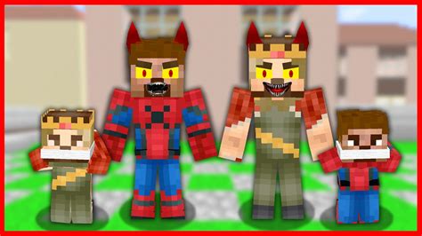 Arda Ve RÜzgarin KÖtÜ İkİzlerİ 😈 Minecraft Zengİn Fakİr Hayati