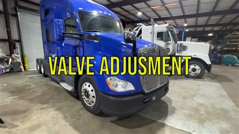 How To Do Valve Adjustment On Paccar Mx13 Youtube