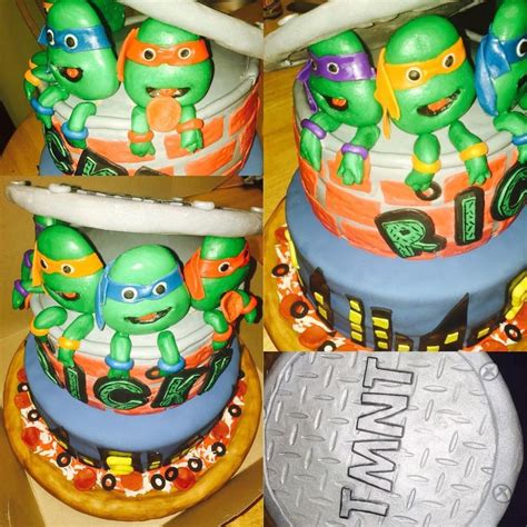 Chrissy Nichols On Instagram More Pics Tmnt Cake”