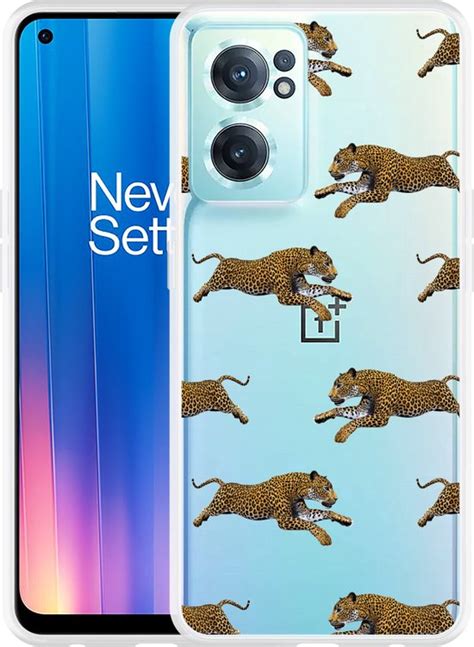 Oneplus Nord Ce Hoesje Leopard Designed By Cazy Bol