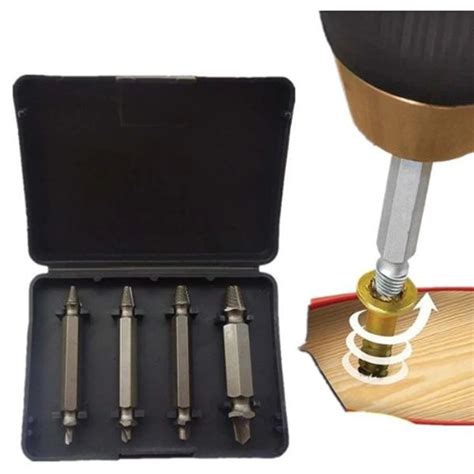 4 in 1 Broken Screw Extractor Tool Set High Quality Broken Screw ...