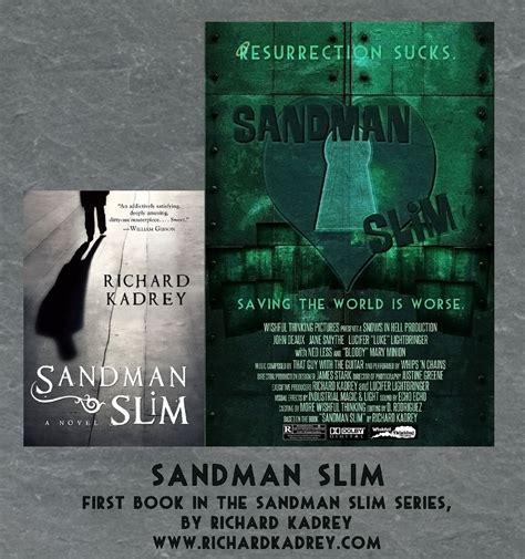 Sandman Slim with book cover by FairyFindings on DeviantArt