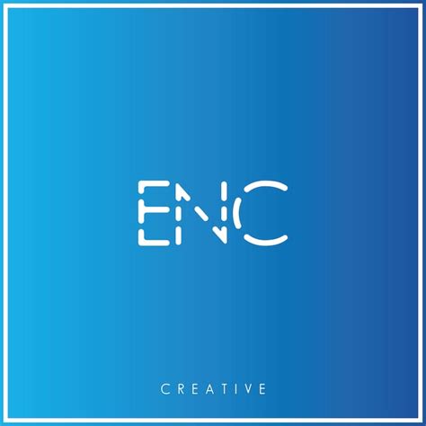 Enc Premium Vector Ltimo Logo Design Logo Criativo Ilustra O Vector