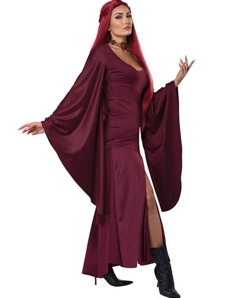 The Red Witch Medieval Womens Costume