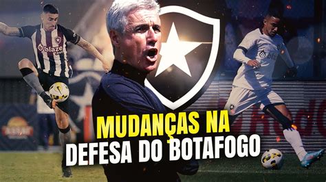 Lu S Castro Prepara Mudan As Na Defesa Do Botafogo Youtube