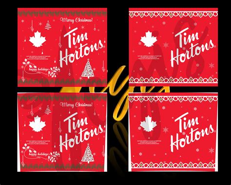 Tim Hortons Sublimation Christmas Tumbler Wrap Etsy