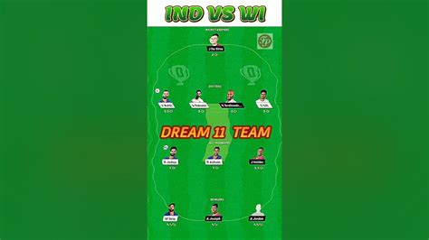 Ind Vs Wi 1st Test 2023 Wi Vs Ind Test Dream11 Prediction West Indies