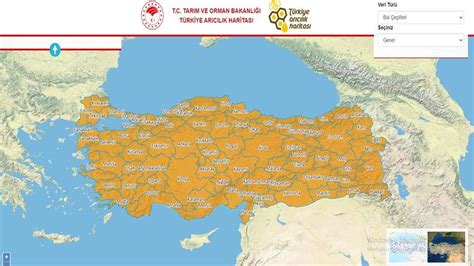 Türkiye Arıcılık Haritası 2023 Verileri İle Güncellendi