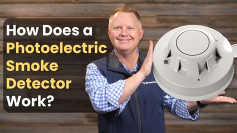 How Does A Photoelectric Smoke Detector Work Youtube