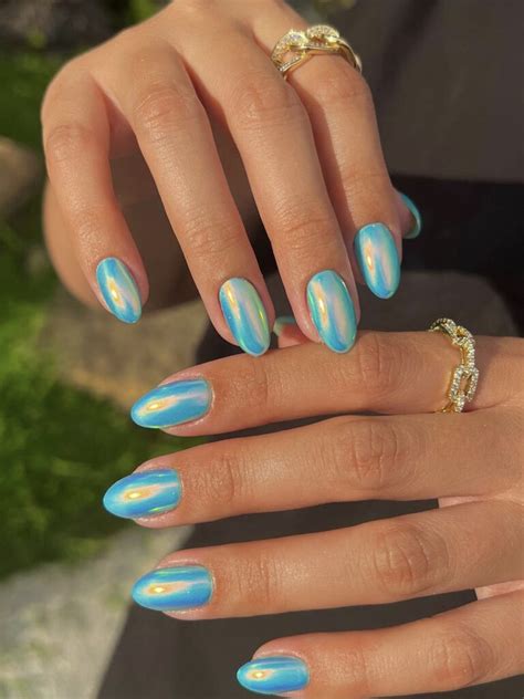 30 Dazzling Colorful Chrome Nail Ideas Days Inspired