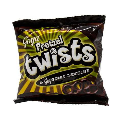 Buy Goya Pretzel Twists Dark Chocolate 28g Online Robinsons Supermarket By Gocart