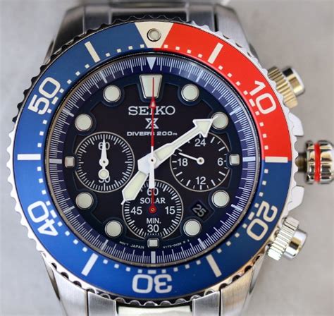 Seiko Solar Prospex Divers 200m Chronograph Mens Catawiki