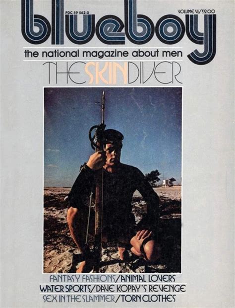 BLUEBOY MAGAZINE MAY June 1976 The Skin Diver Gay Interest Playgirl Vintage 24 77 PicClick UK