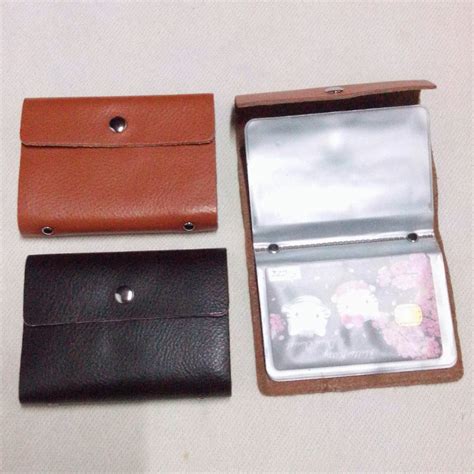 Jualan Dompet Branded: Dompet Kartu Sampul Kulit