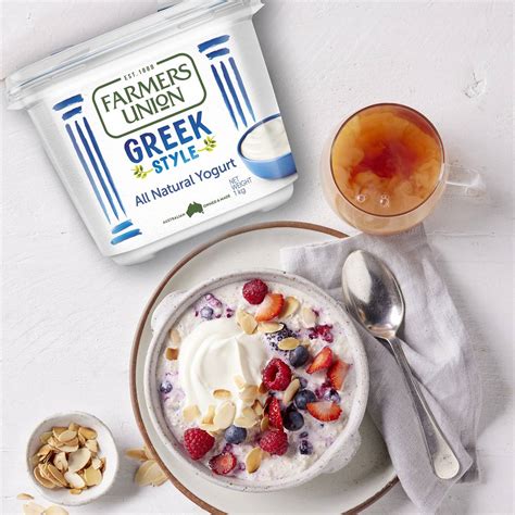 Farmers Union Greek Style Natural Yoghurt Kg Woolworths