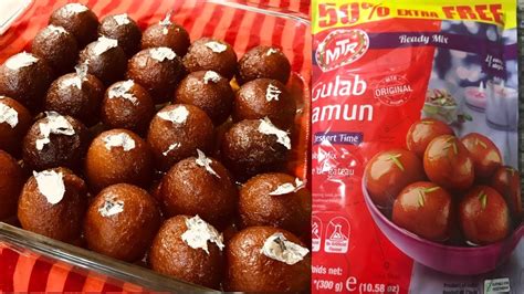 Gulab Jamun Recipe With Mtr Mix Find Vegetarian Recipes