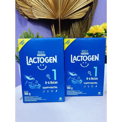 Jual NESTLE Lactogen 1 Susu Formula 0 6 Bulan 180 Gram Shopee Indonesia