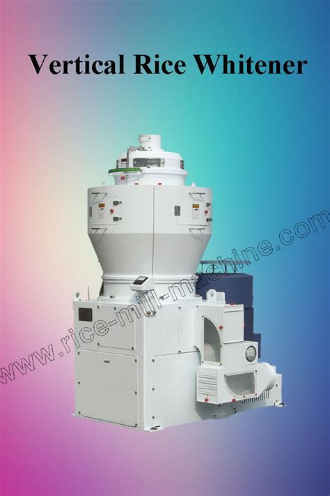 Vertical Rice Whitener Sand Roll Rice Milling Machine Whitening