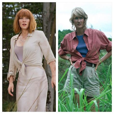 Woman Inherits The Earth Femininity In Jurassic World In 2020 Jurassic Park Costume Jurassic