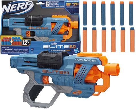 Zestaw wyrzutnia Nerf Elite 2 0 Commander RD 6 strzałki Humbi pl