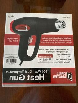 Drill Master 1500 Watt Dual Temperature Heat Gun Heat Guns