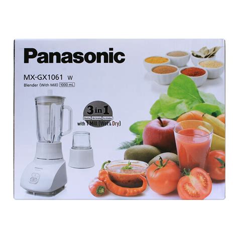 Buy Panasonic Blender With Mill Mx Gx W Online At Best Price In