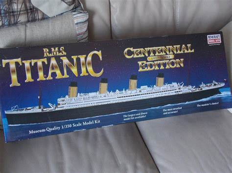 Rms Titanic Model Centennial Edition By Minicraft With Brass Fittings