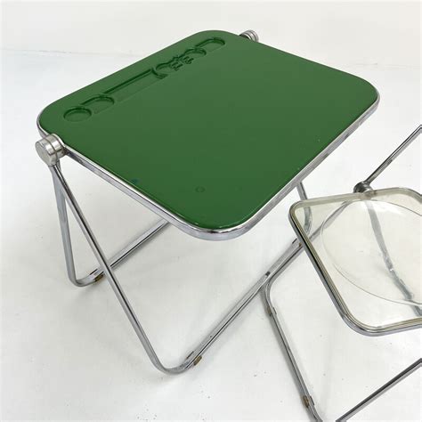 Vintage Green Platone Folding Desk By Giancarlo Piretti For Anonima