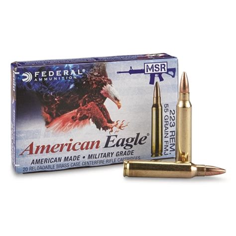 Buy Federal American Eagle Remington Ammo Grain Full Metal