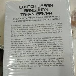 Jual BUKU CONTOH DESAIN BANGUNAN TAHAN GEMPA DENGAN SISTEM RANGKA